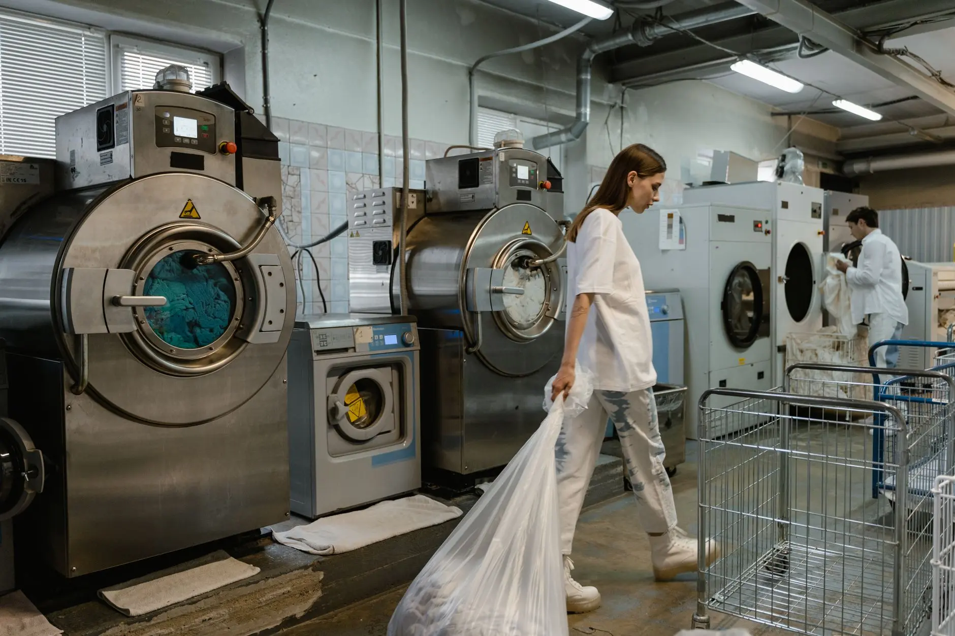 Operational stock image for Laundry Utility Cost Tracking Software: How to Reduce Water, Gas and Electricity Waste Witho